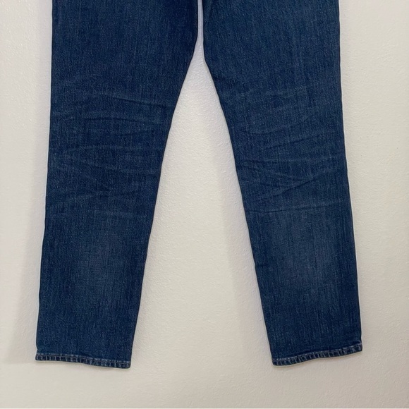 Madewell The Perfect Vintage Crop Button Front High Rise Jean Barnsdale Wash 26 - Picture 10 of 16